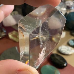 Clear Quartz w/Golden Healer Free Form